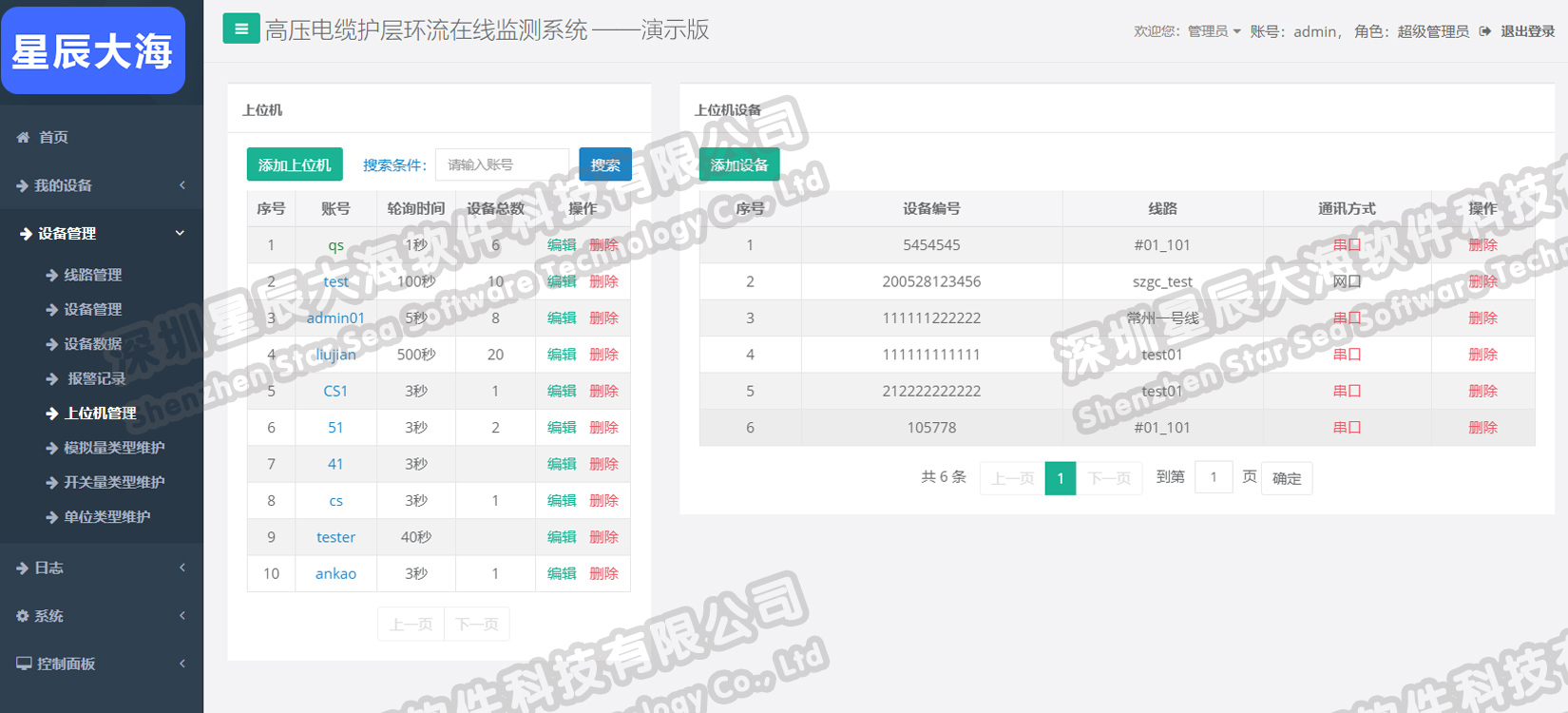 上位機管理